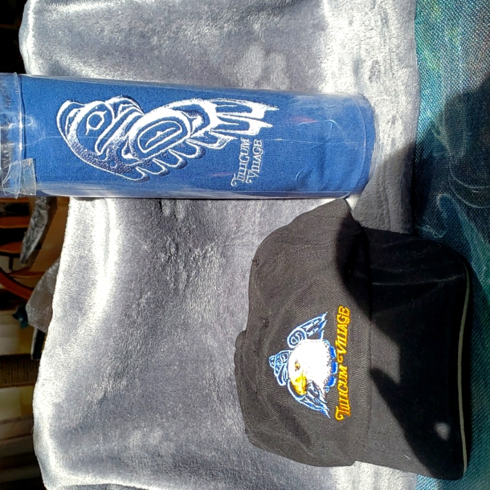 Tillicum village hat and t-shirt combo